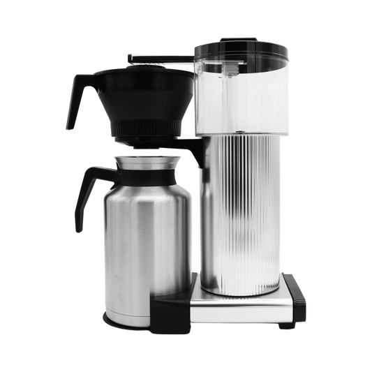 MOCCAMASTER CDT Grand + Jarra-Termo 1,8 L (Aluminio Pulido)