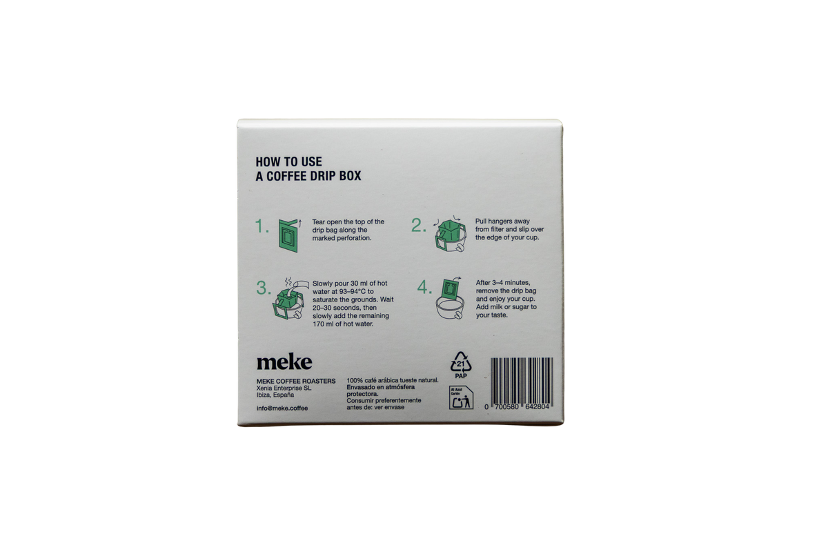 Drip Coffee Bags San Martín 10uds