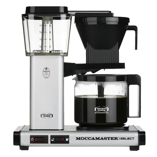 MOCCAMASTER Select Aluminio mate