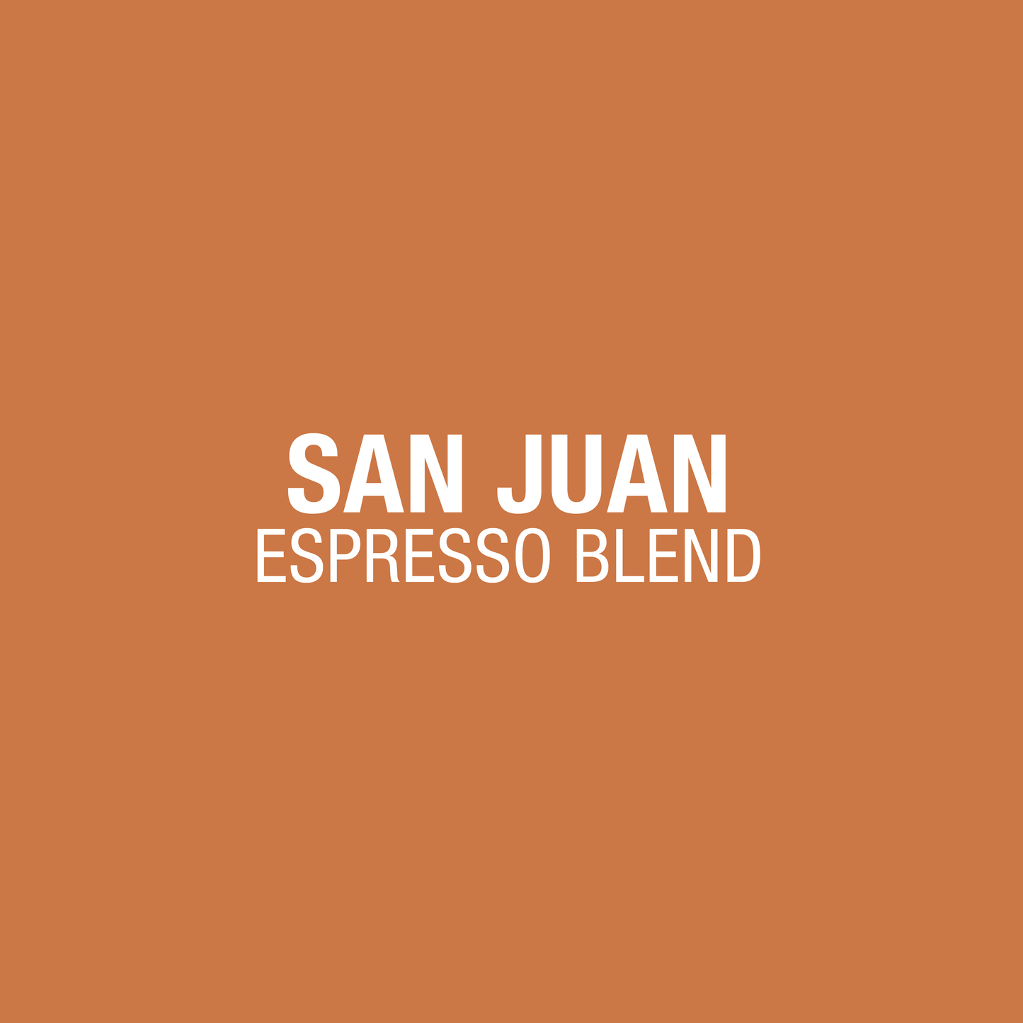 San Juan Espresso Blend