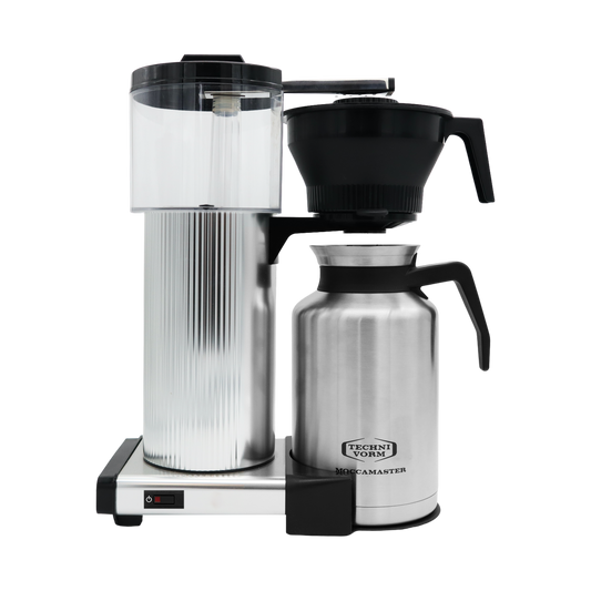 MOCCAMASTER CDT Grand + Jarra-Termo 1,8 L (Aluminio Pulido)