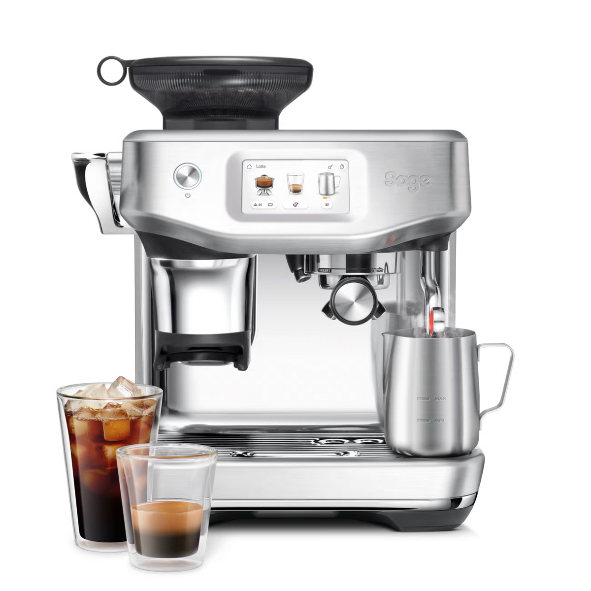 SAGE The Barista Touch Impress con extracción en frío