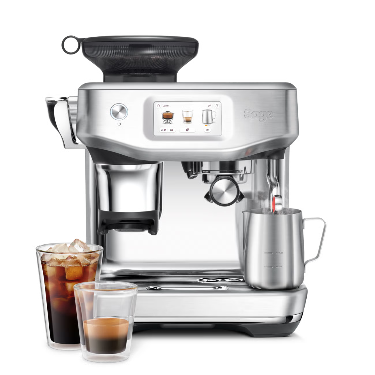 SAGE The Barista Touch Impress con extracción en frío (Inox)