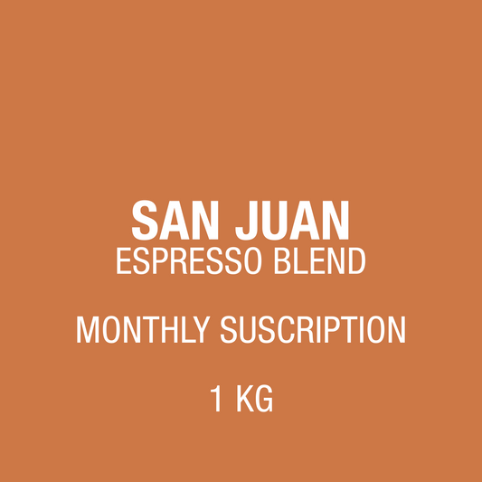 Suscripción San Juan Espresso Blend