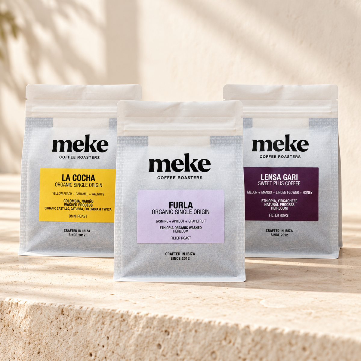 Filtro Taster Pack de Meke con Lyquidambar, Lensa Gari y Hacienda Montesol