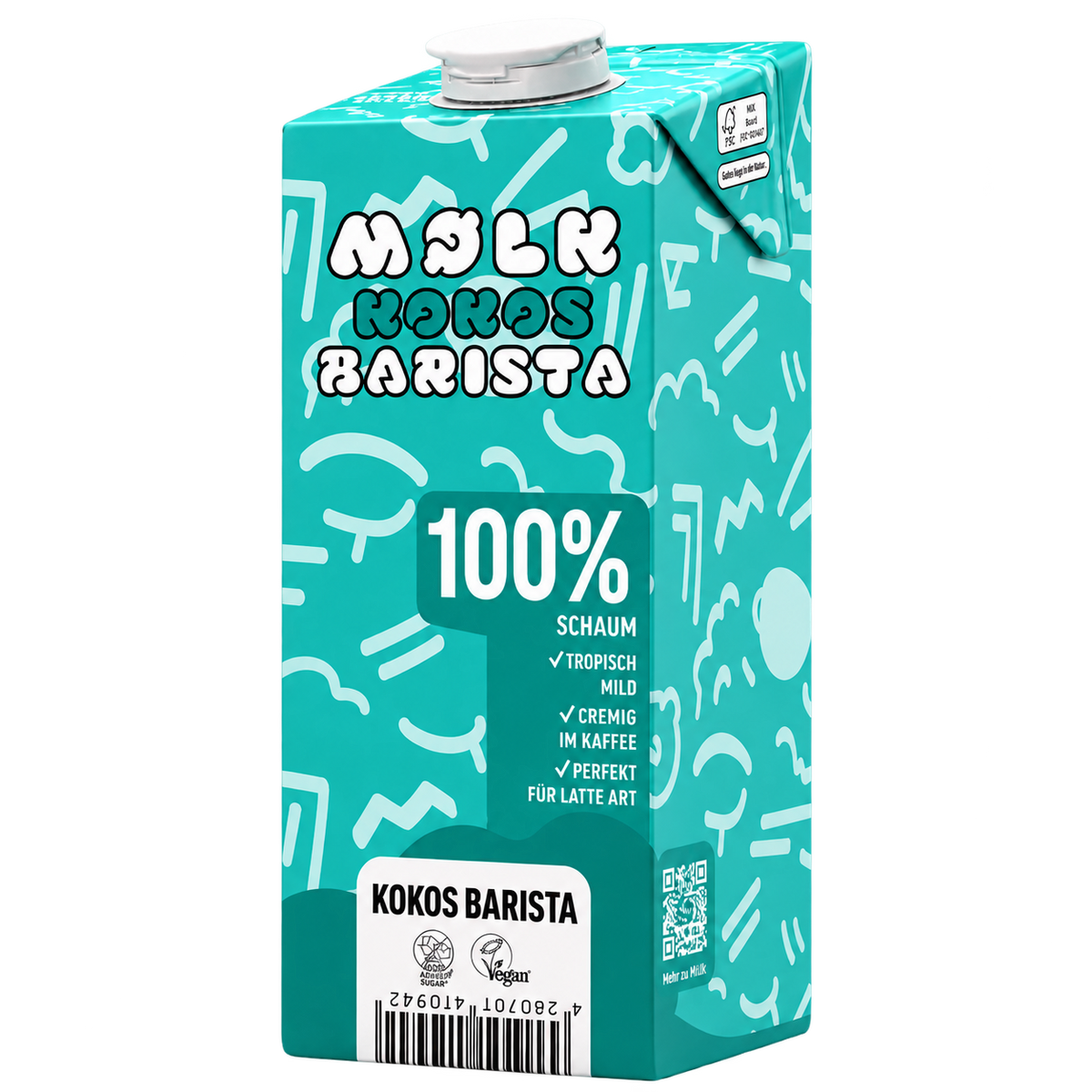MOELK Leche de Coco Barista (Caja 24 litros)