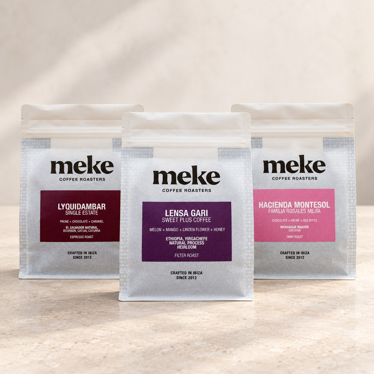 Roaster’s Choice de Meke con Lyquidambar, Lensa Gari y Hacienda Montesol